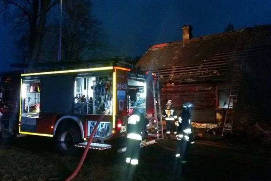 Tragiczny finał pożaru domu w Gibałce (zdjęcia) Moja