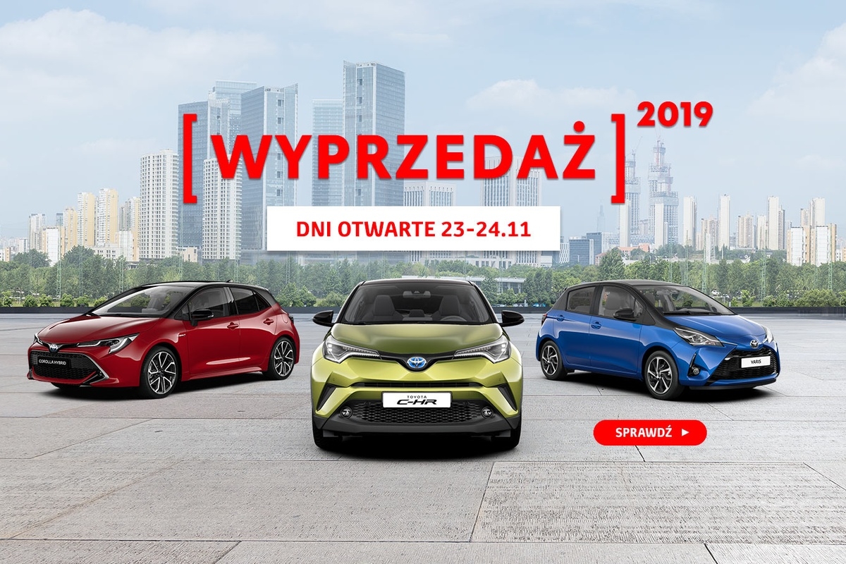 Wielka Wyprzedaż Rocznika 2019 W Salonie Toyota Carolina Ostrołęka - Moja Ostrołęka