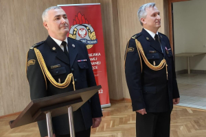 Bryg. Bogdan Trzaska już oficjalnie komendantem straży pożarnej w Ostrołęce