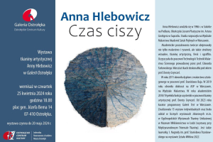&quot;Czas ciszy&quot;. Wystawa tkaniny artystycznej Anny Hlebowicz
