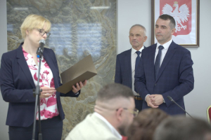 pierwsza sesja rady gminy olszewo borki zaprzysiezenie wojta grzymala przewodniczacym zdjecia